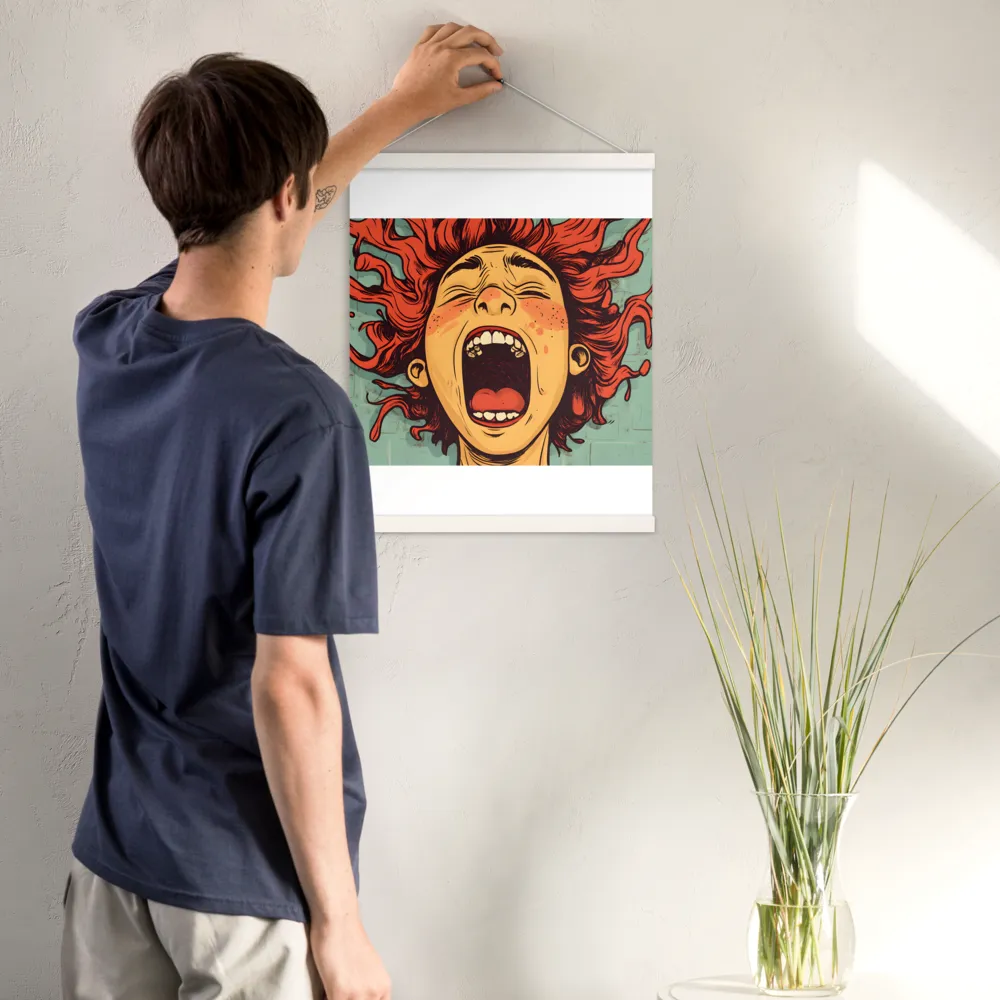 Fury Unleashed | Poster With White Wood Hanger | 16″×20″
