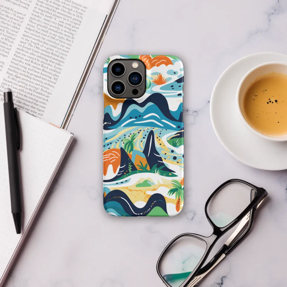 Abstract Tropical Landscape