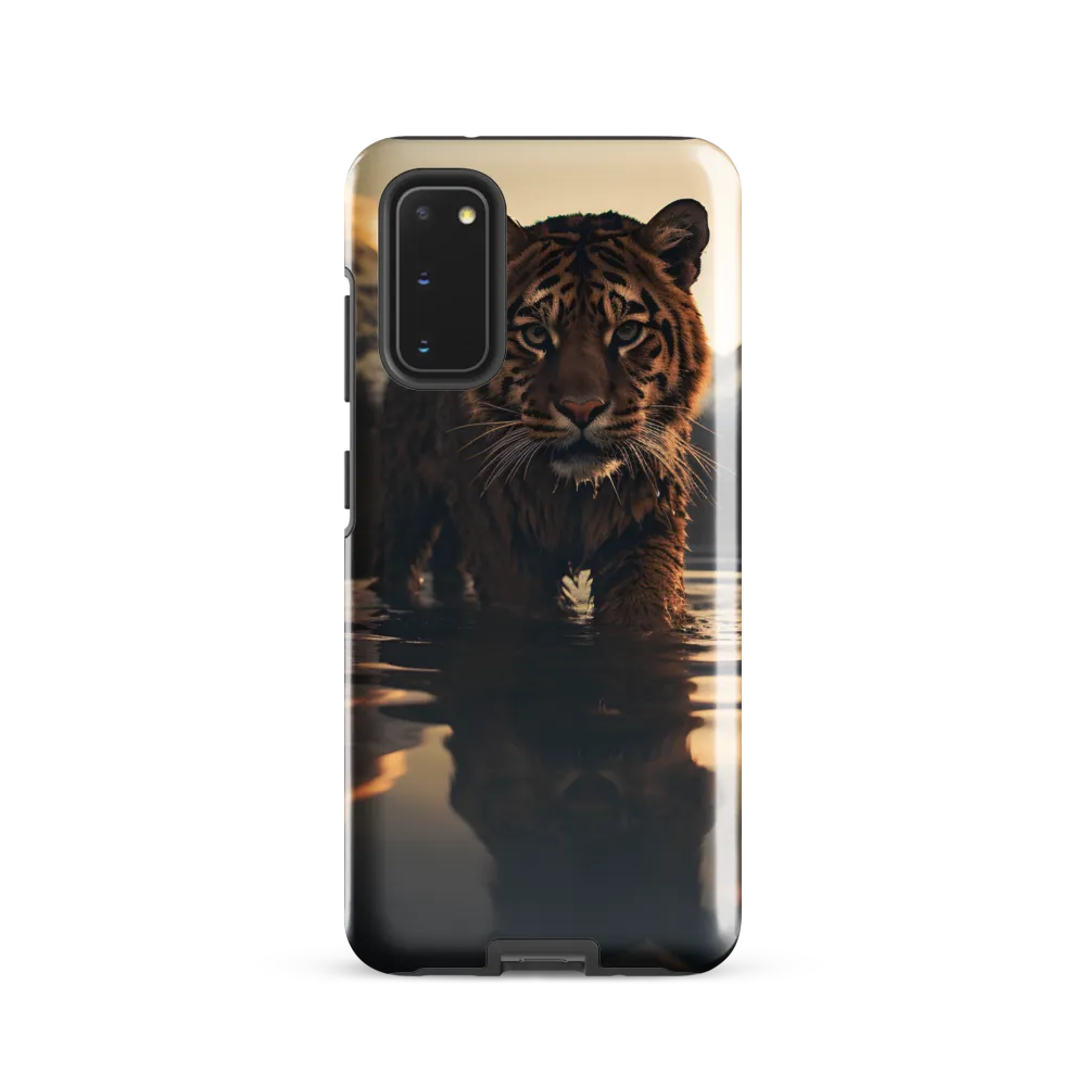 Majestic Reflection: The Tiger's Domain