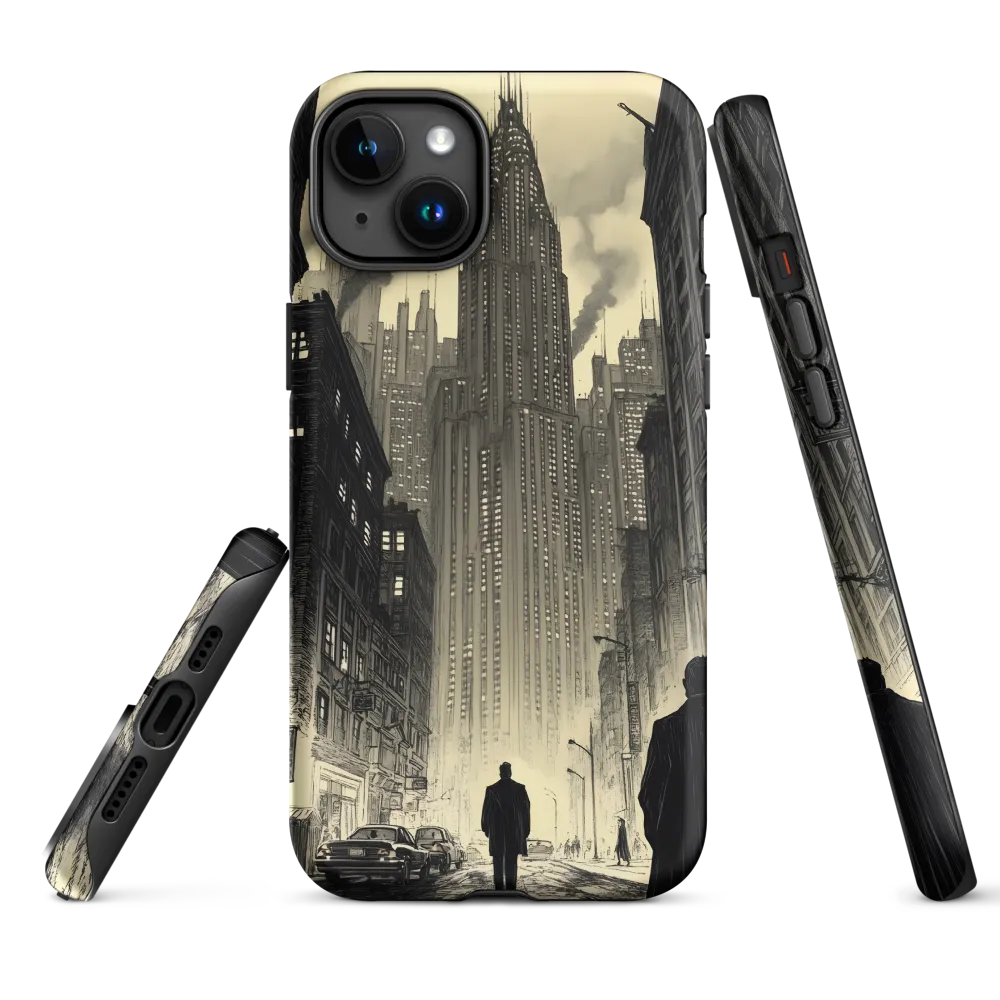 Echoes of the City | Phone Case |  15 Plus | Tough Case | Matte