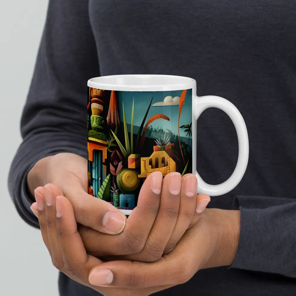 Embrace of the Mythical Landscape | Mugs | Multiple Sizes & Colors