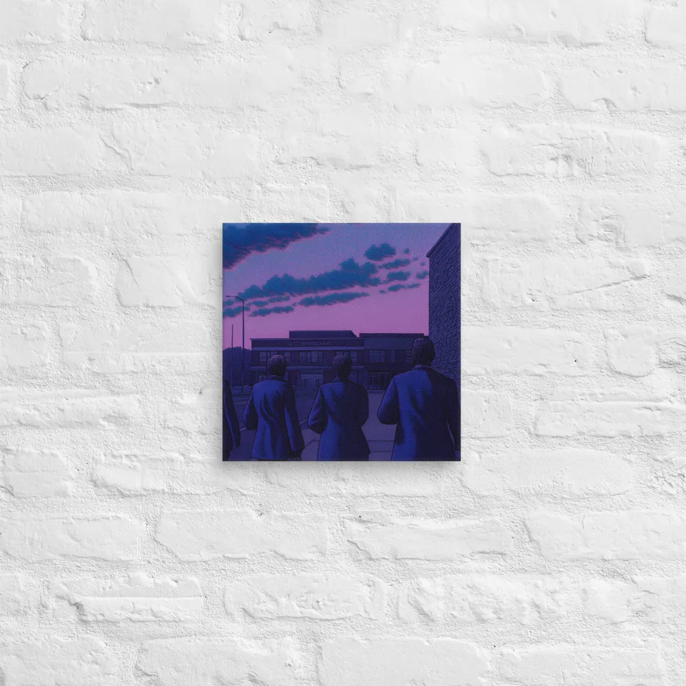 The Twilight Stroll | Canvas | 12″×12″