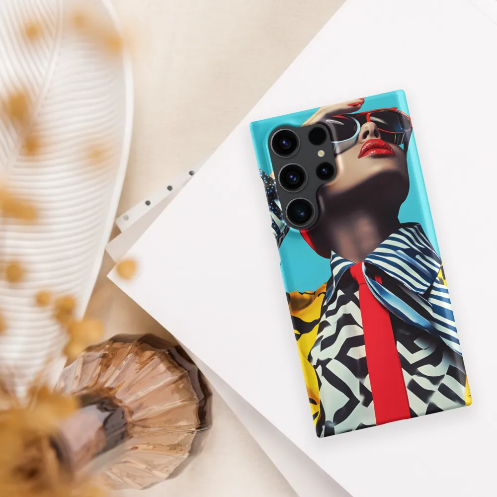 Chic Confidence in Bold Patterns
