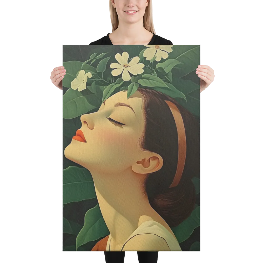 Serenity in Bloom | Canvas | 24″×36″