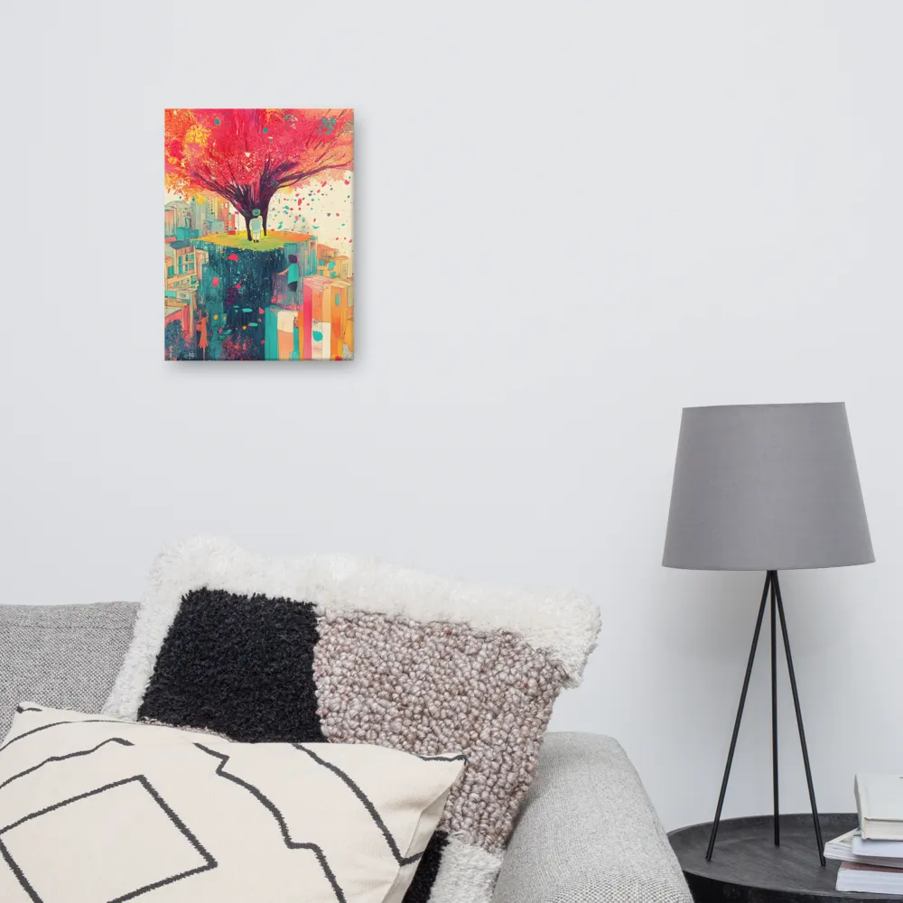 Whispers of Urban Dreams | Canvas | 12″×16″