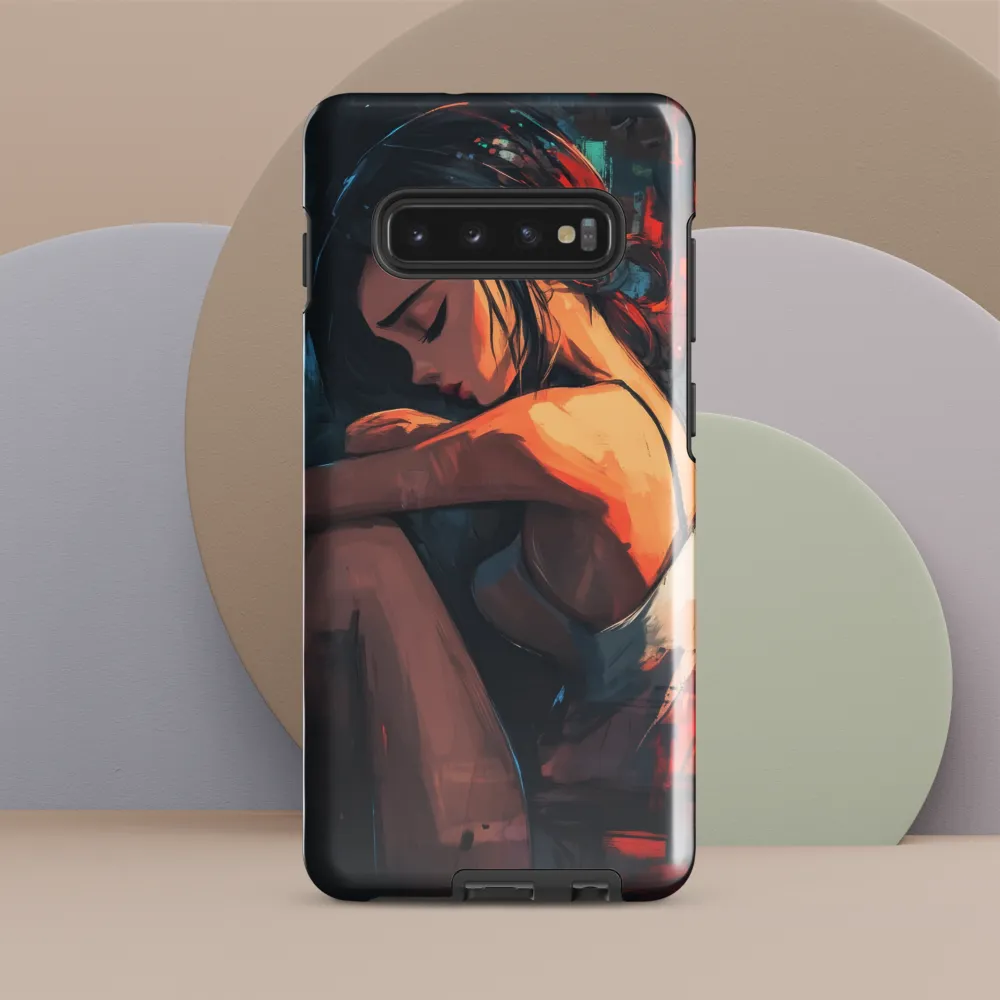 Contemplation in Color | Phone Case |  S10 Plus | Tough Case | Glossy