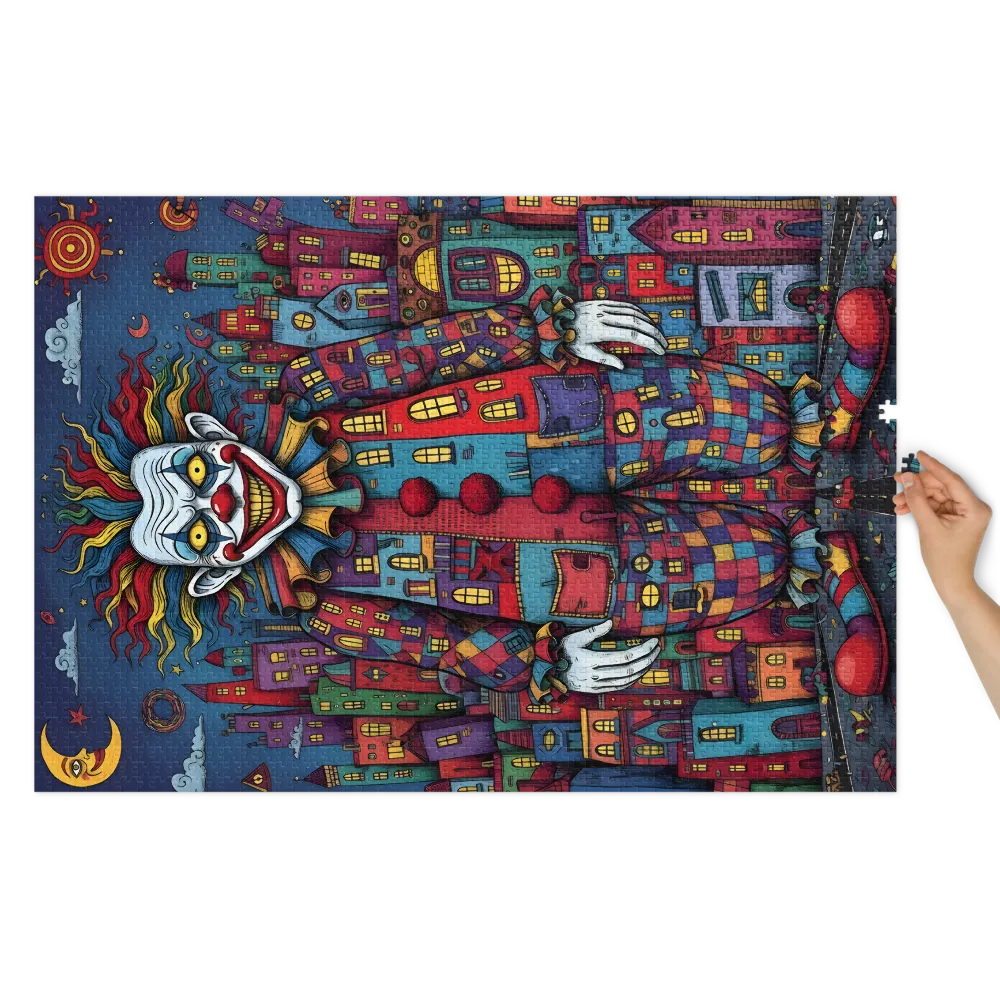 The Urban Jester 
 Jigsaw Puzzle in Tin Box