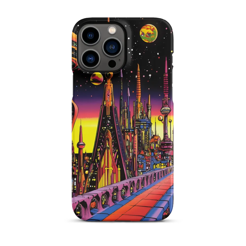 Futuristic Cosmos: A Journey Through Neon Cities