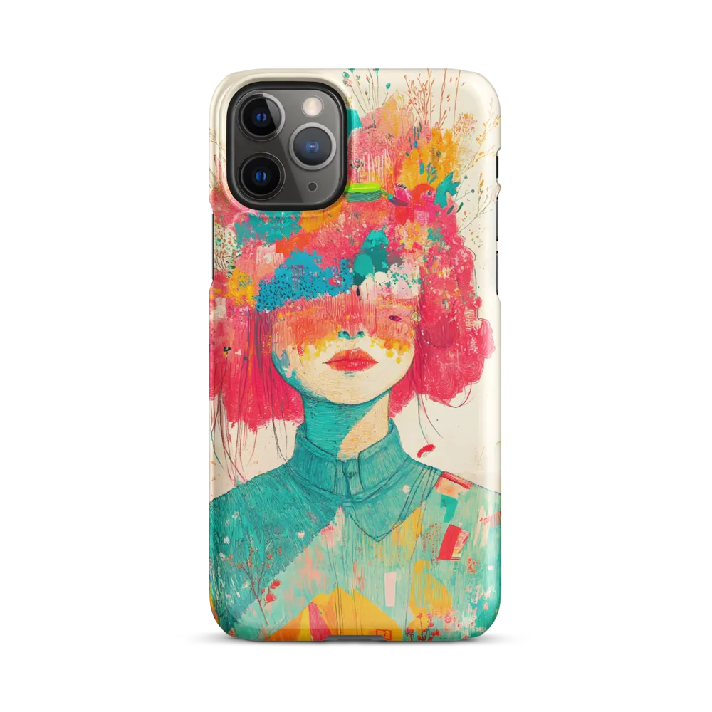 Whimsical Floral Portrait