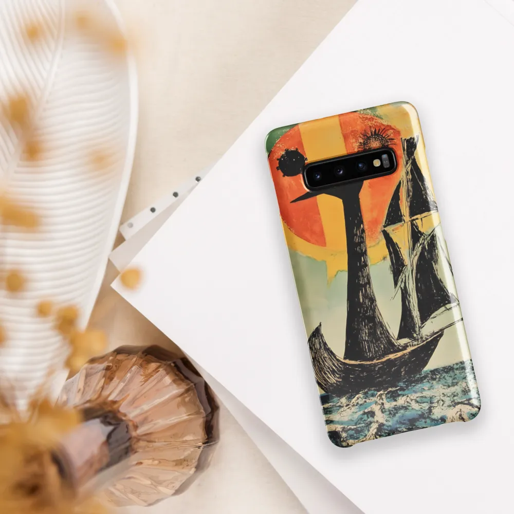 Sailing into the Surreal | Phone Case |  S10 Plus | Snap Case | Glossy