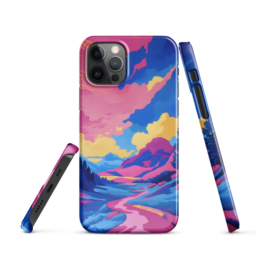 Dreamscape: The Serene River | Phone Case |  12 Pro | Snap Case | Glossy