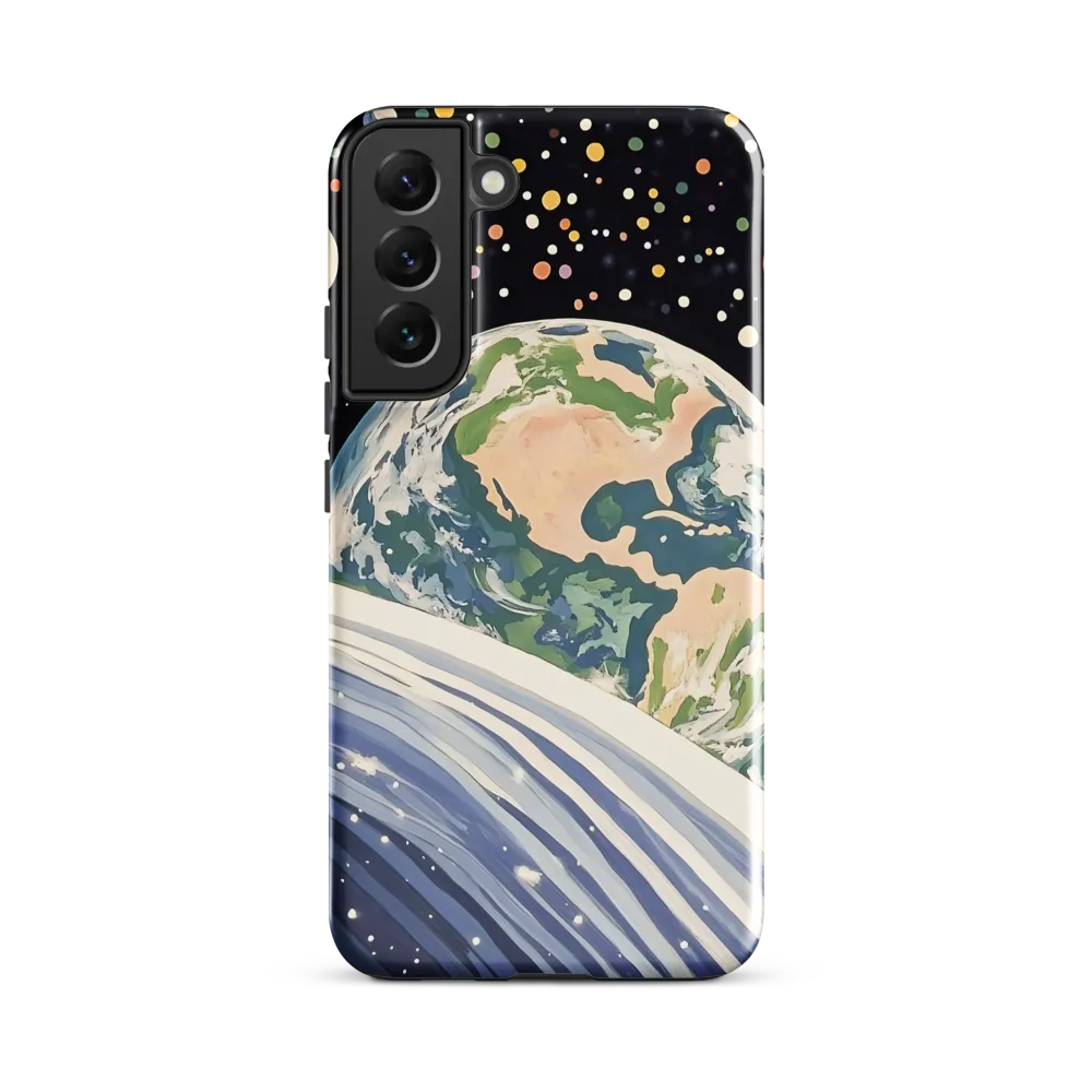 Celestial View: A Surreal Journey Through Space