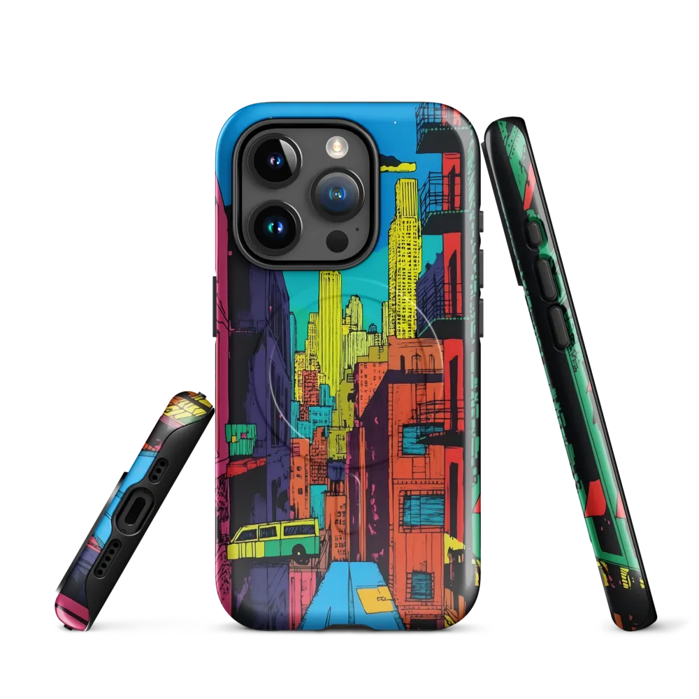 Urban Vibrance: A Pop Art Cityscape