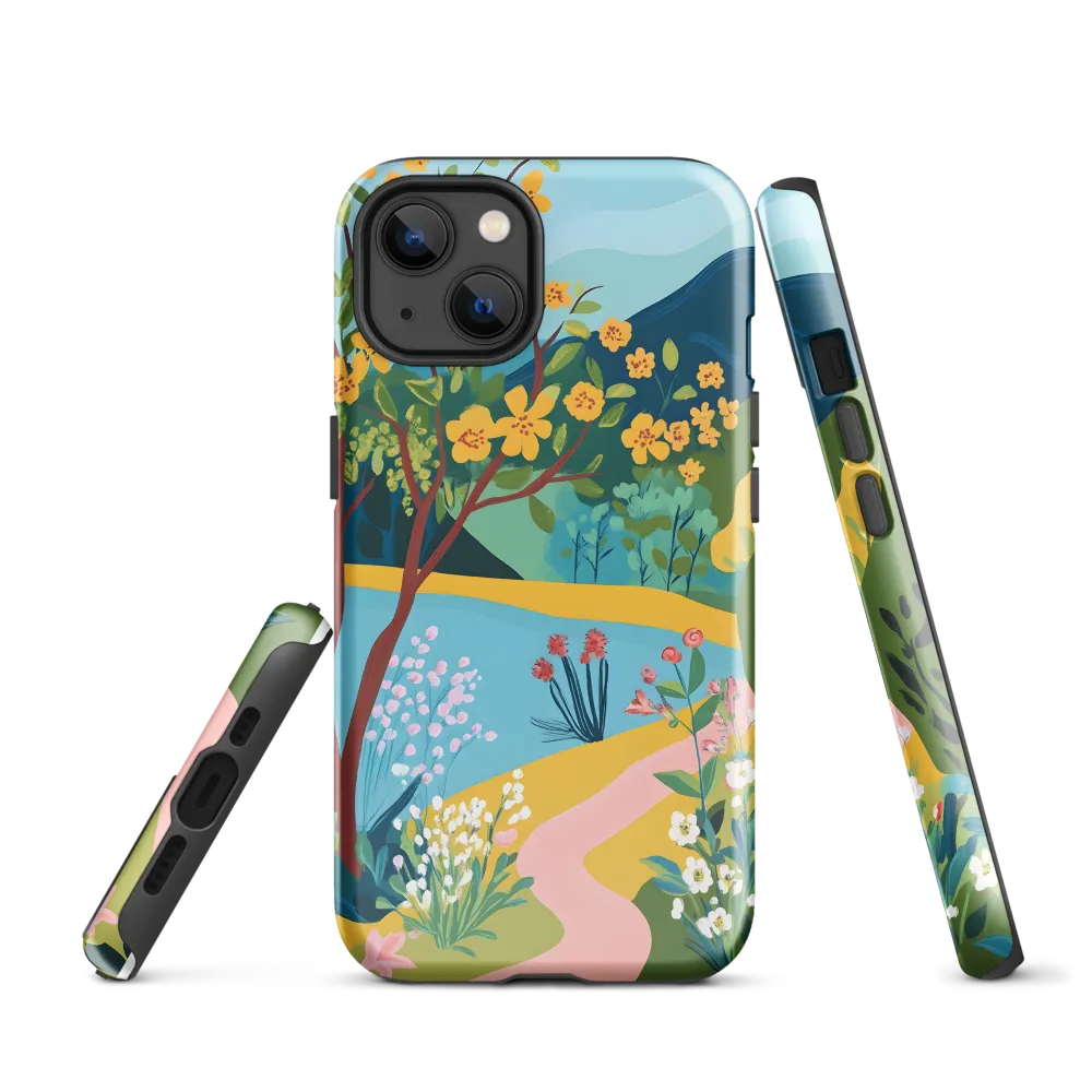 Blossoms by the Tranquil Waters