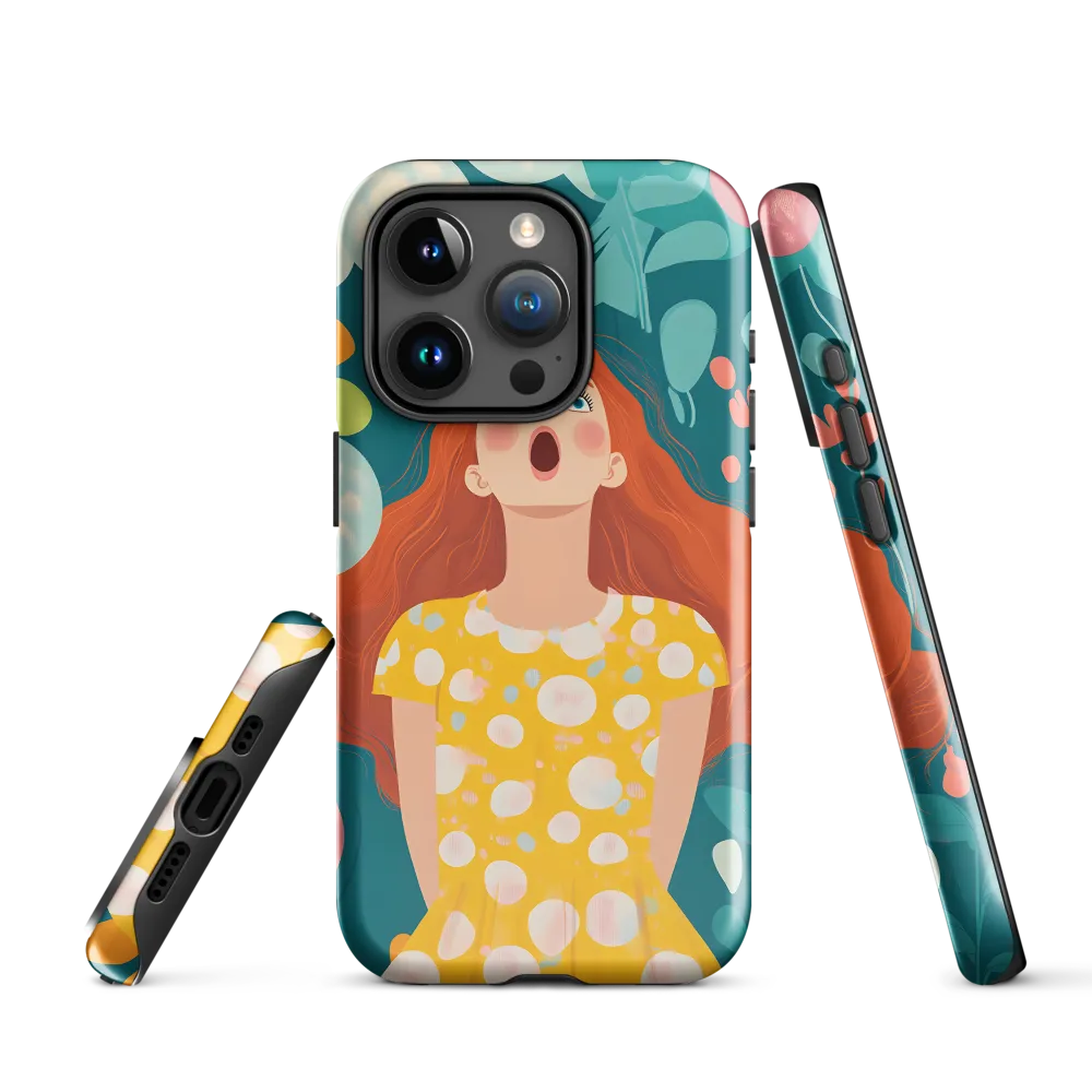 Joyful Expression | Phone Case |  15 Pro | Tough Case | Glossy