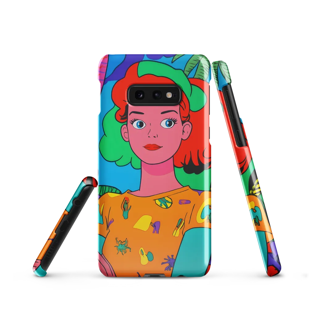 Tropical Vibes: A Playful Portrait