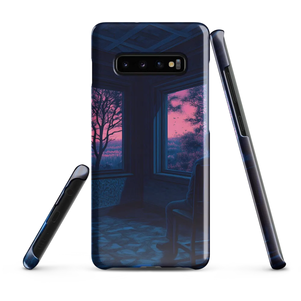 Reflections of Solitude | Phone Case |  S10 Plus | Snap Case | Glossy