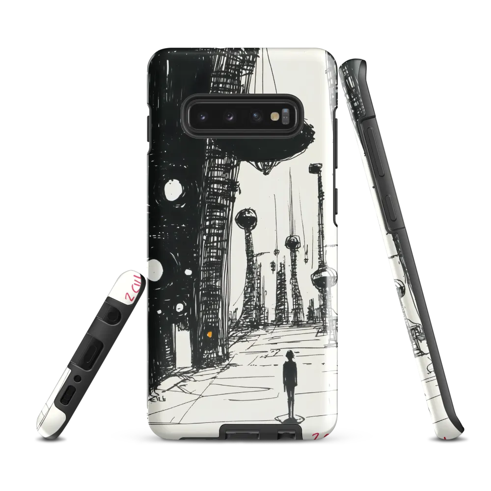 The Echoing Silence of Tomorrow | Phone Case |  S10 Plus | Tough Case | Glossy