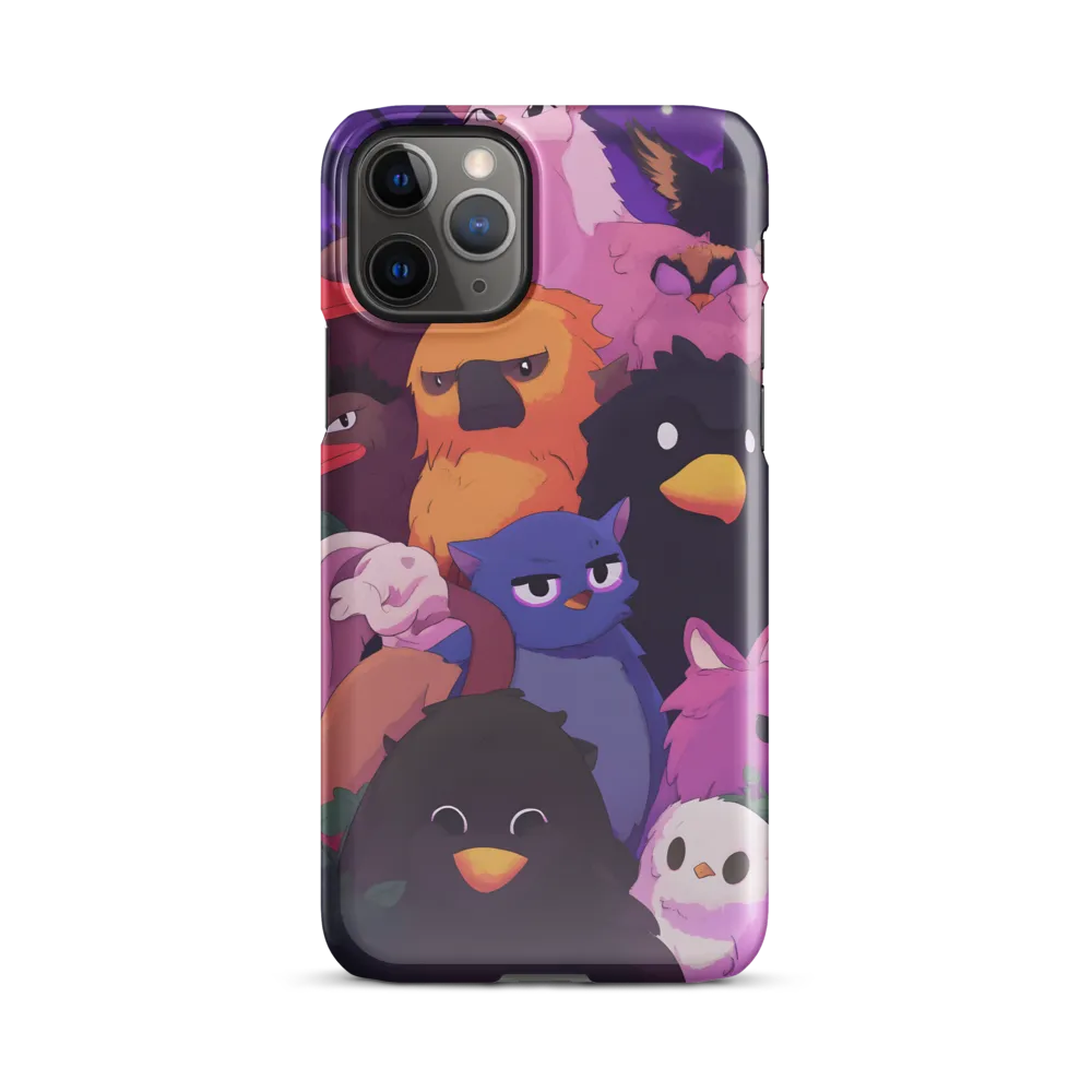 Whimsical Avian Gathering