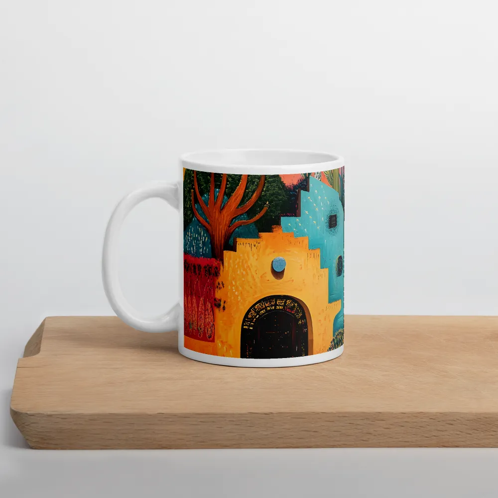 Colorful Architectural Harmony | Mugs | Multiple Sizes & Colors