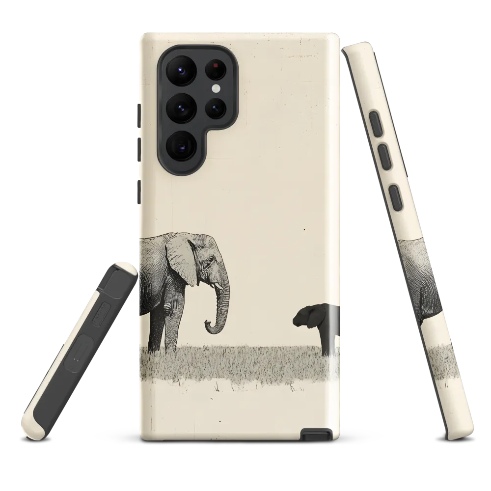 Contrasting Companions | Phone Case |  S22 Ultra | Tough Case | Glossy