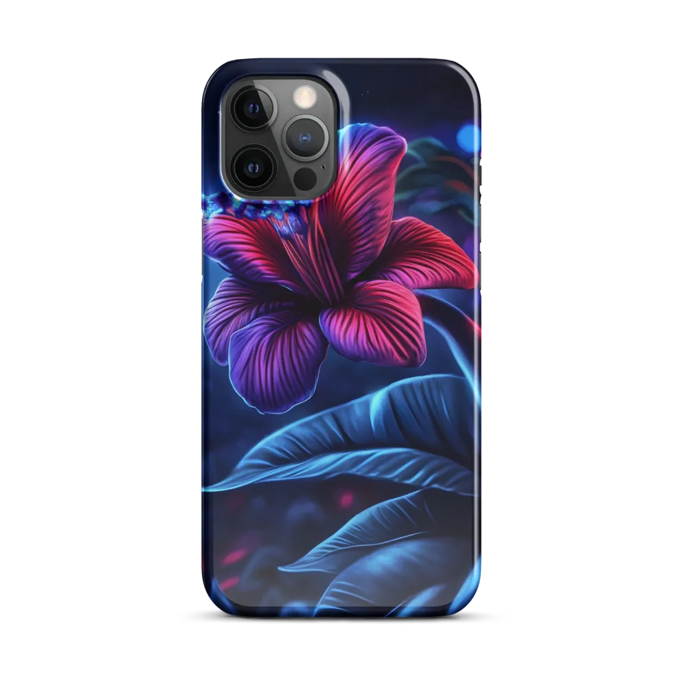 Illuminated Serenity: The Surreal Blossom