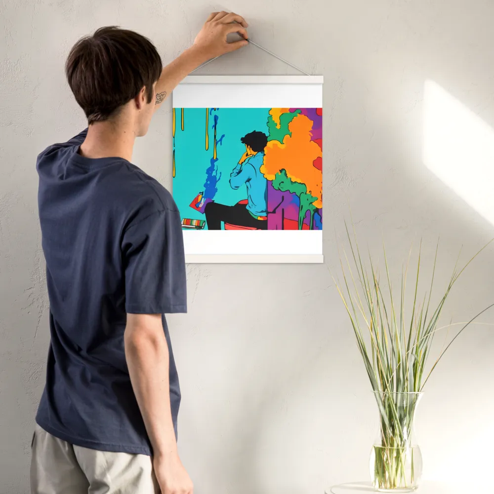 The Artist Within | Poster With White Wood Hanger | 16″×20″