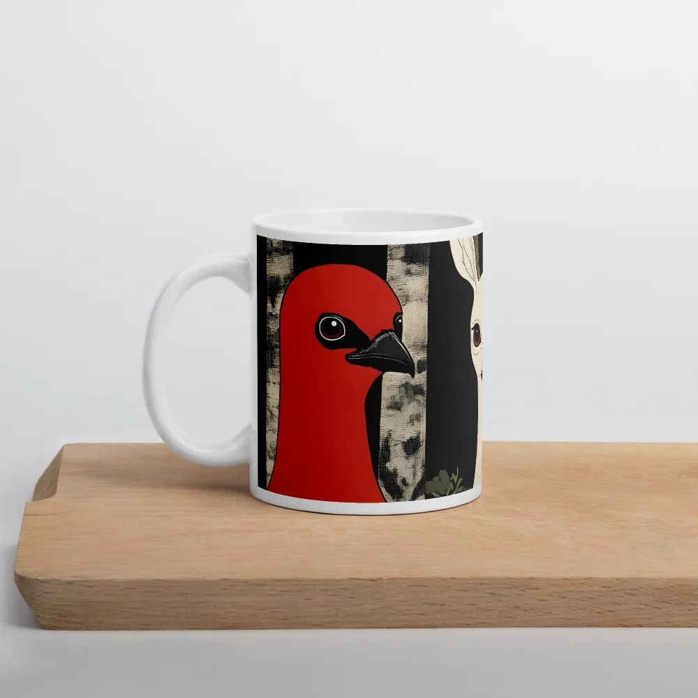 Whimsical Gathering: A Dance of Birds | Mugs | Multiple Sizes & Colors