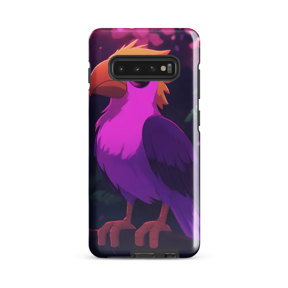 Whimsical Perch | Phone Case |  S10 Plus | Tough Case | Glossy