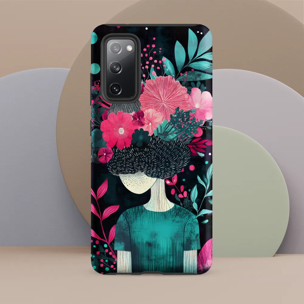 Floral Harmony: A Portrait of Serenity