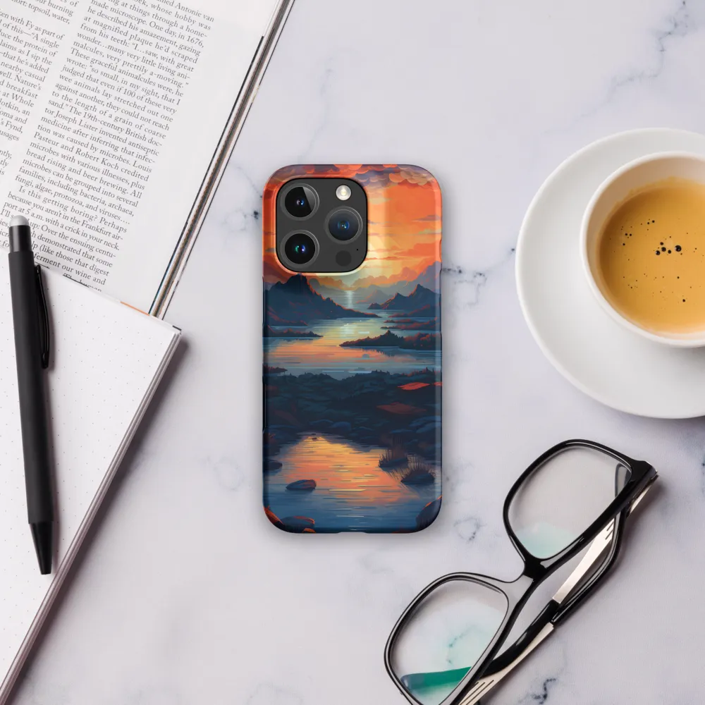 Ethereal Evening: A Digital Dusk