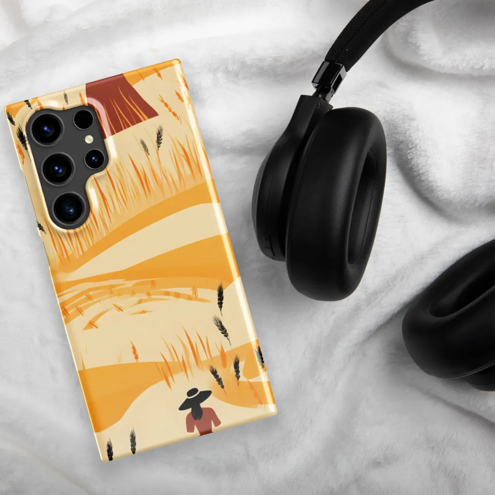Embracing the Fields: A Floral Journey | Phone Case