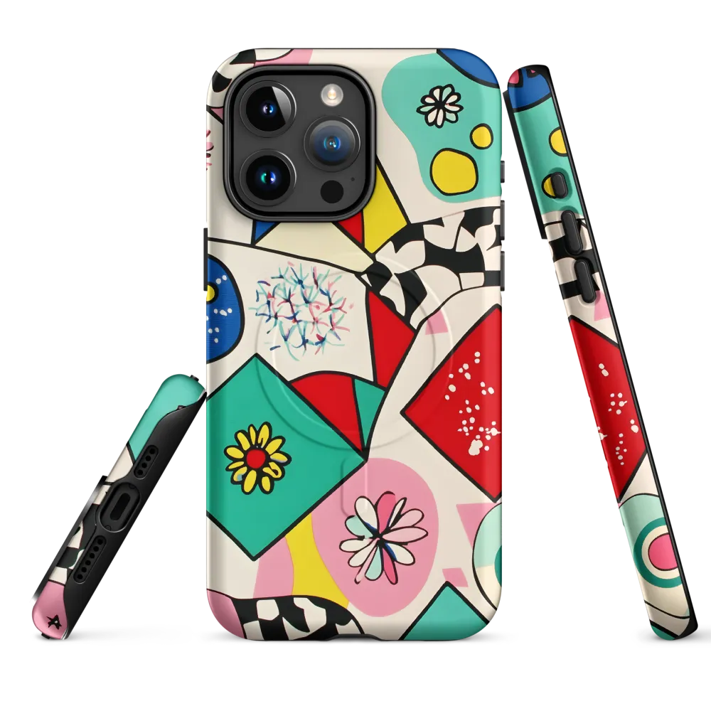 Joyful Geometry: A Playful Dance of Shapes and Colors