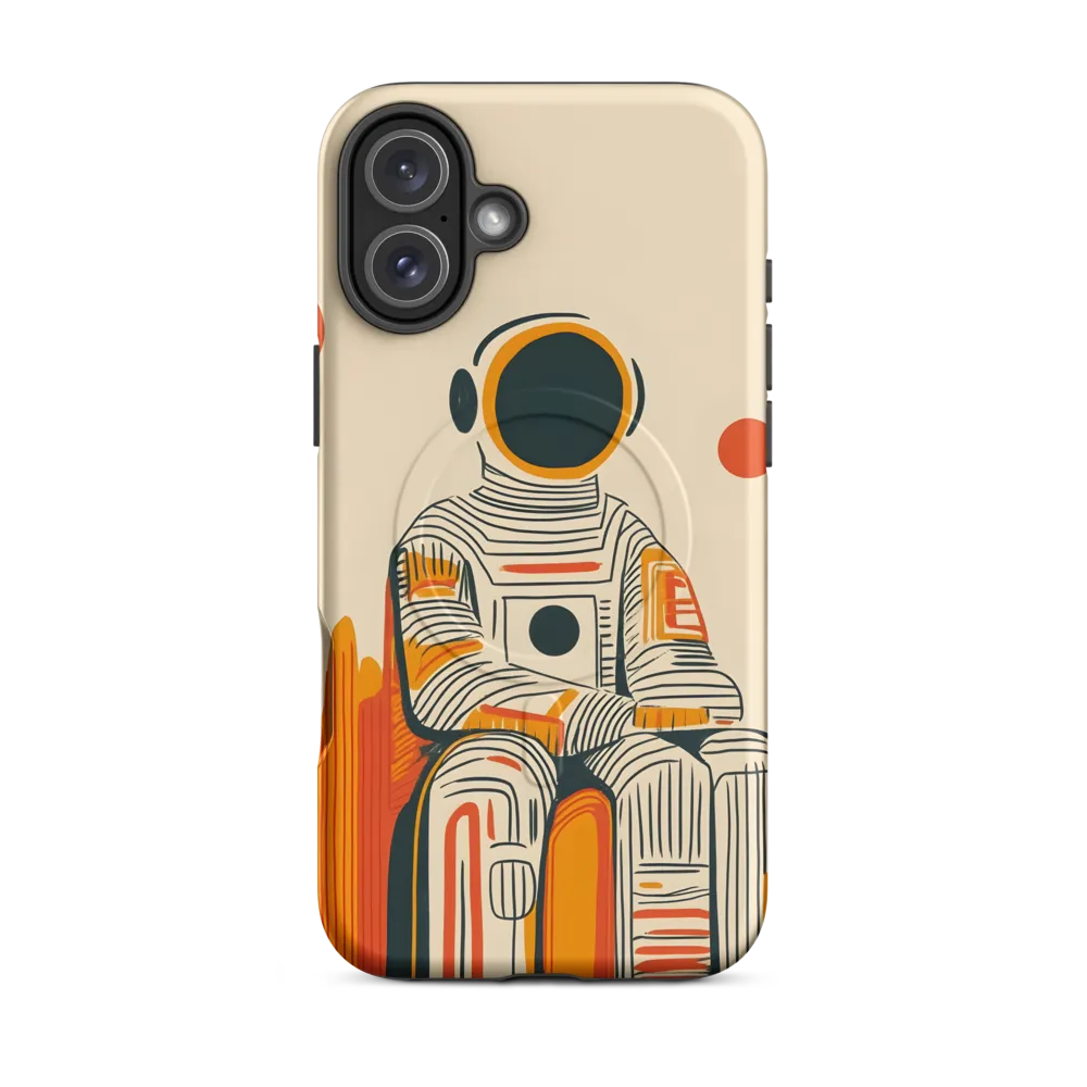 Contemplation of the Stars | Phone Case |  16 Plus | MagSafe® Tough Case | Matte
