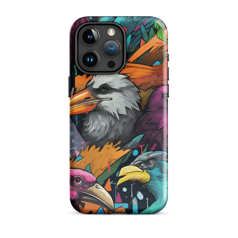 Avian Vortex: A Celebration of Color and Form