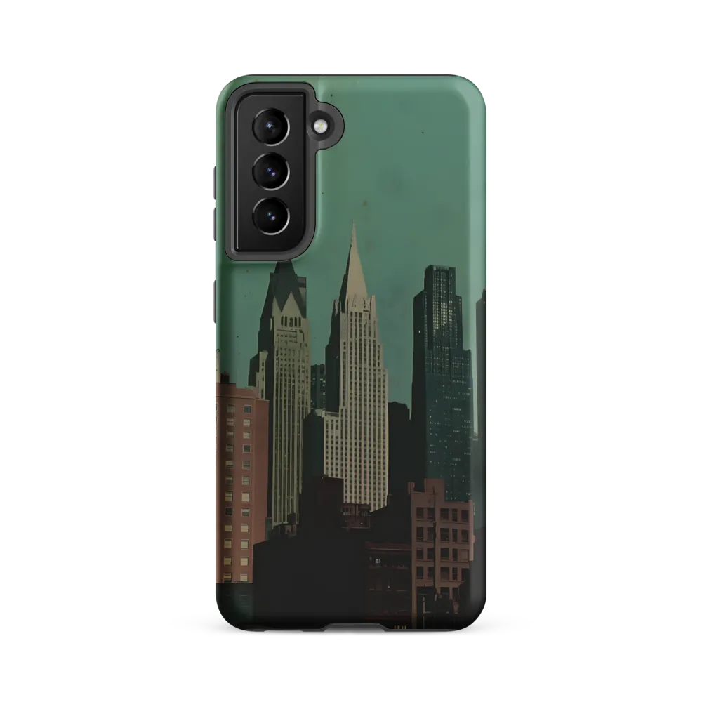 Urban Nostalgia: A Retro Cityscape
