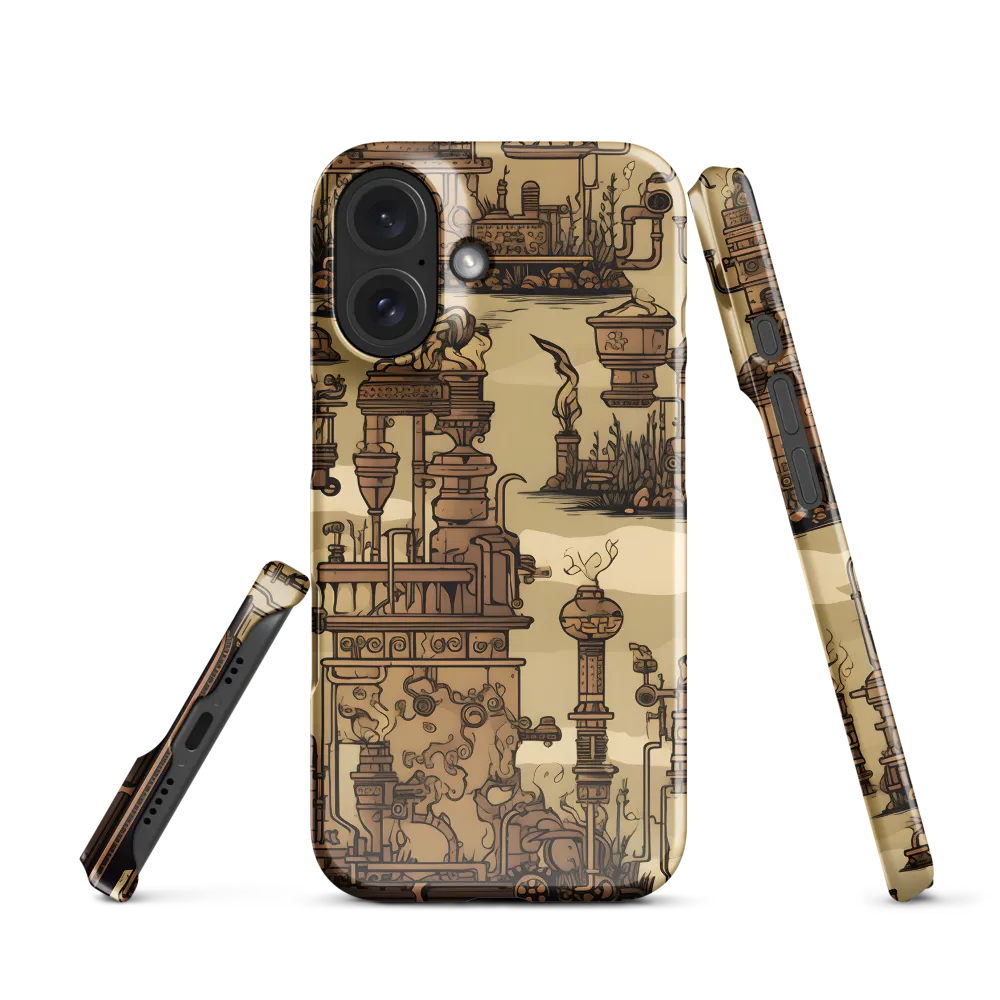 Whimsical Industrial Landscape | Phone Case |  16 | Snap Case | Glossy