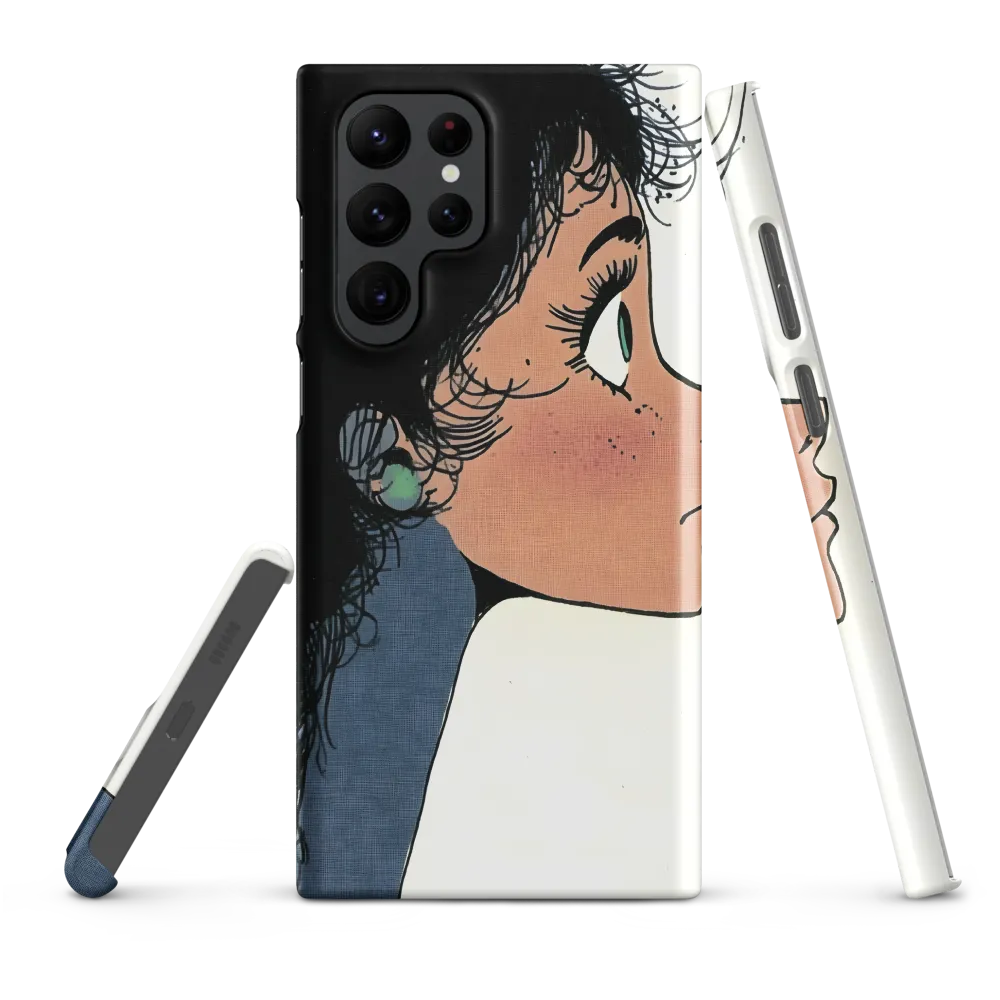 Whispers of Contemplation | Phone Case |  S22 Ultra | Snap Case | Matte