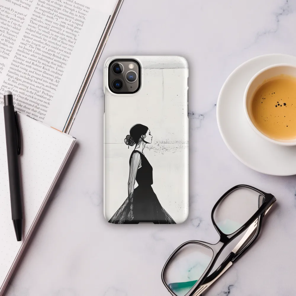 Elegance in Monochrome | Phone Case |  11 Pro Max | Snap Case | Glossy