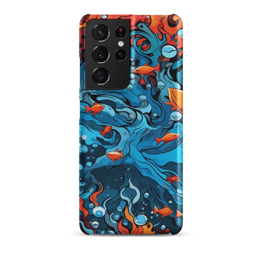 Fluid Harmony: Ocean and Flames