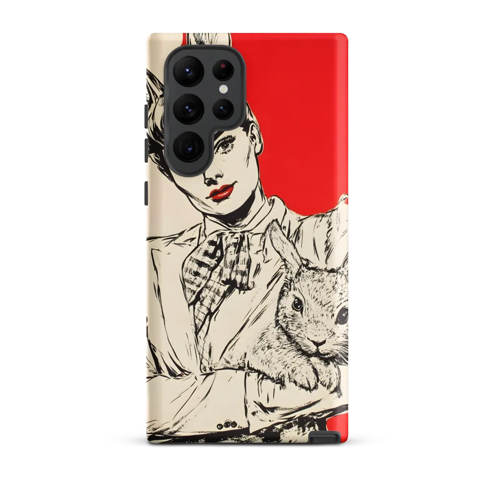Whimsical Elegance: The Rabbit Lady