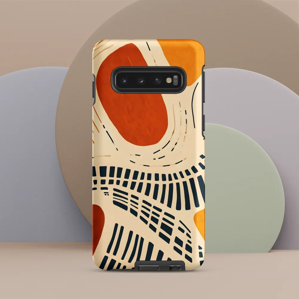 Urban Patterns in Harmony | Phone Case |  S10 | Tough Case | Matte
