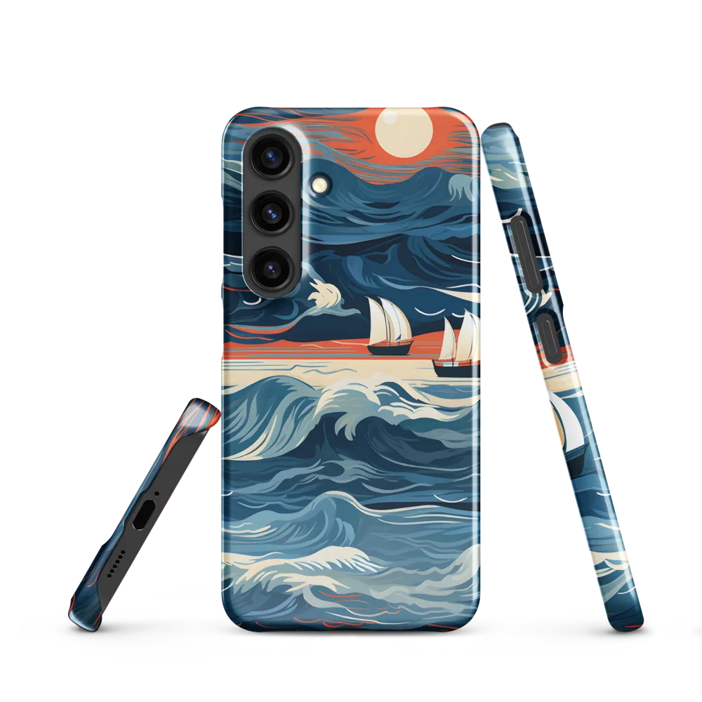 Ocean Whispers: A Voyage at Dusk