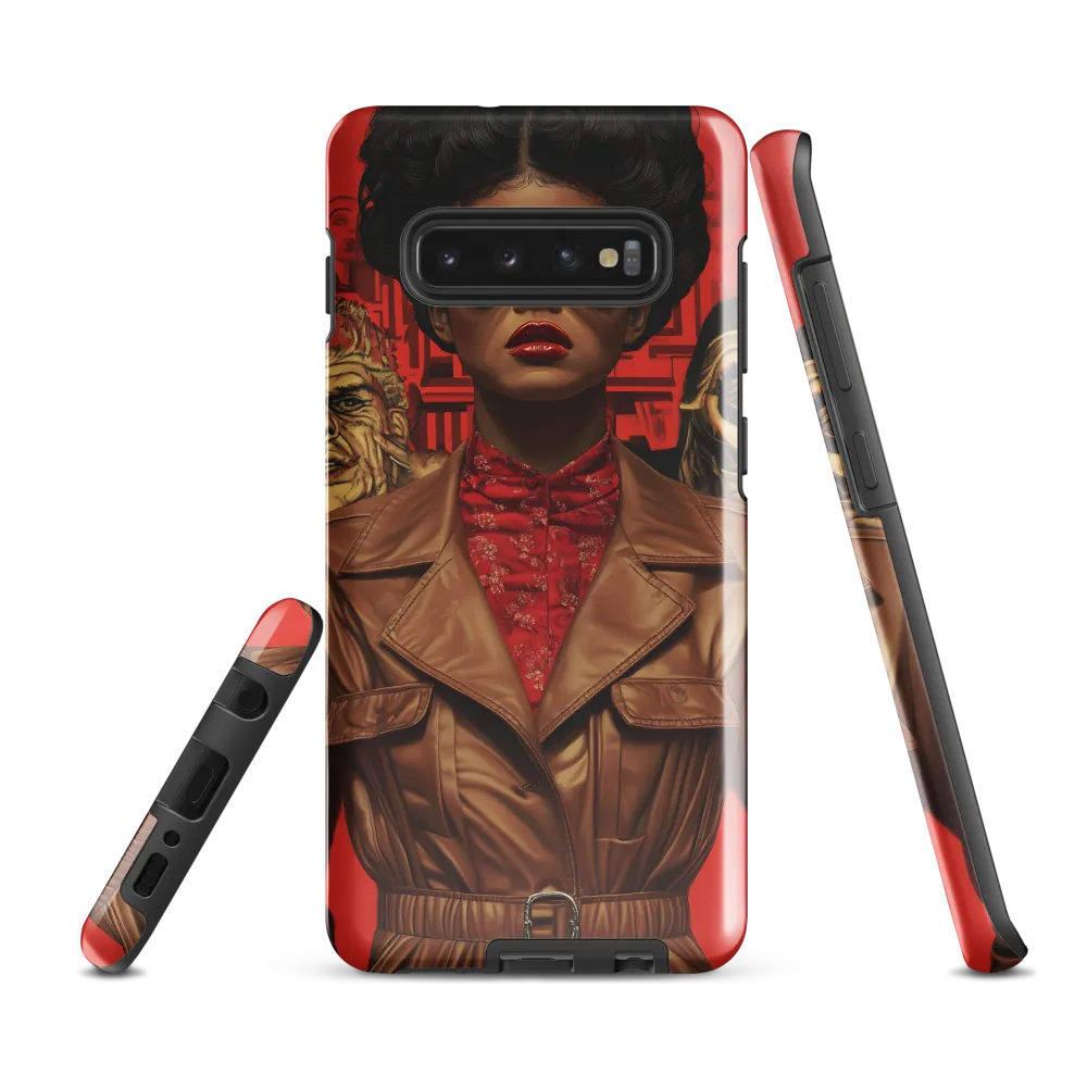 Ethereal Confidence: A Portrait of Modern Monsters | Phone Case |  S10 Plus | Tough Case | Glossy