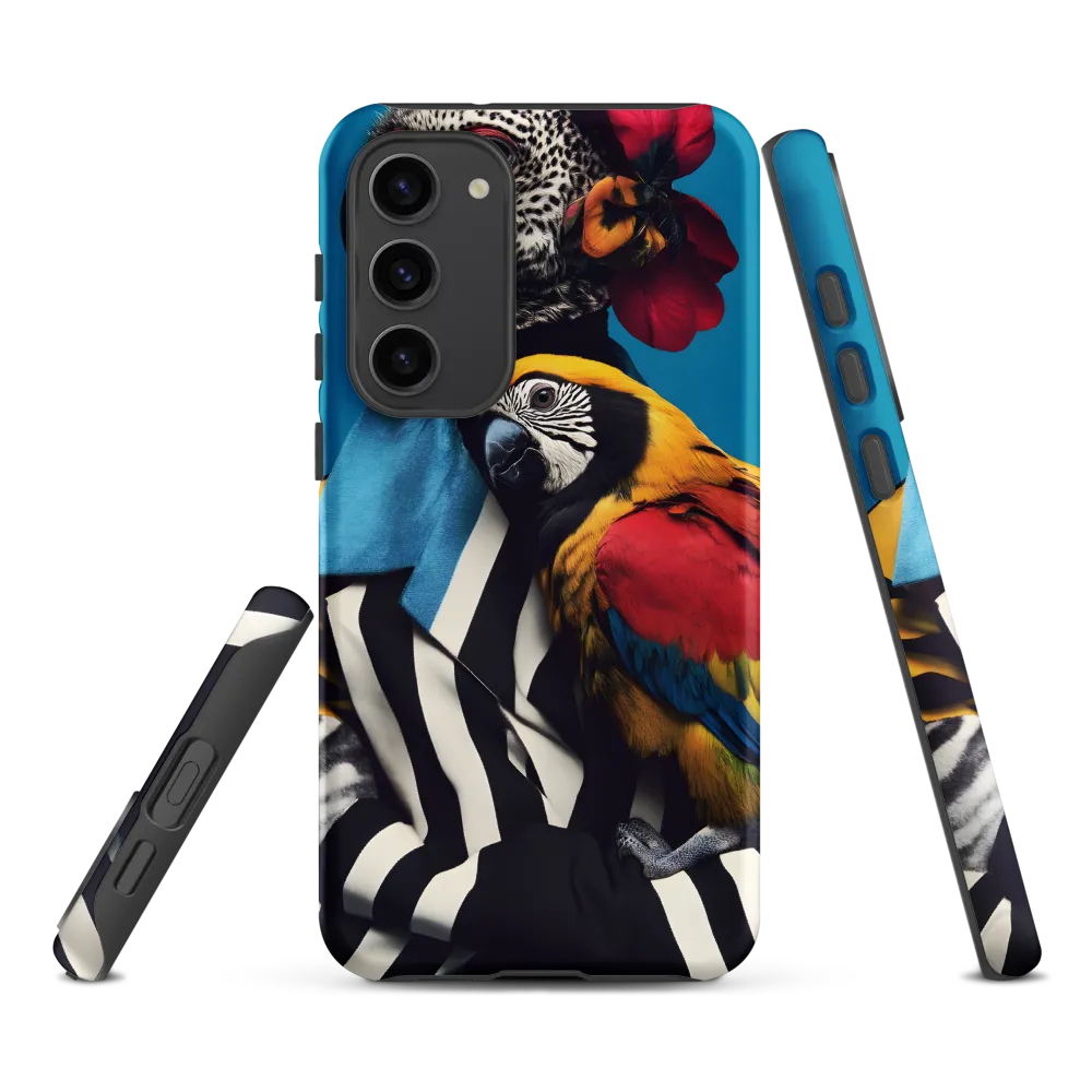 Vibrant Fusion of Flora and Fauna