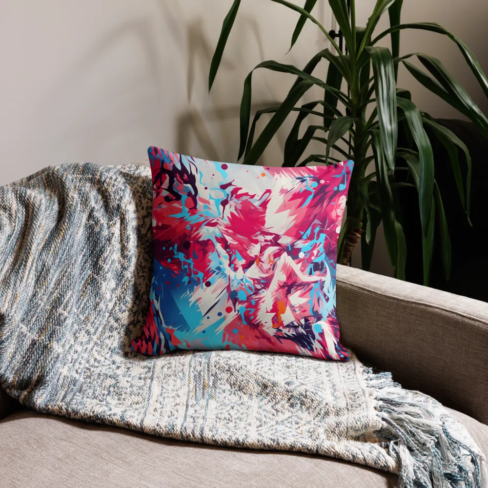 Energized Abstraction | Pillow | 18″×18″