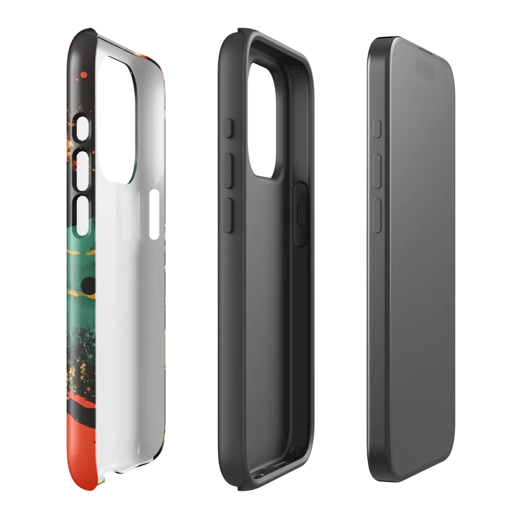 Journey Through the Cosmic Canvas | Phone Case |  15 Pro | Tough Case | Glossy