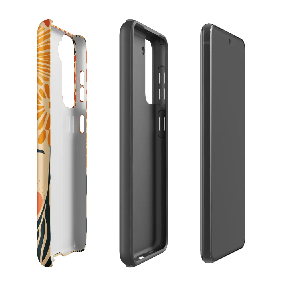 Serenity in Bloom | Phone Case |  S21 FE | Tough Case | Matte