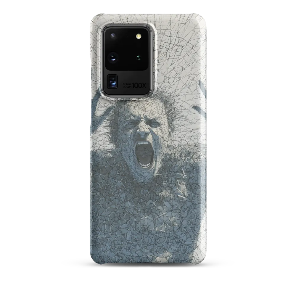 Breaking Free: An Expression of Anguish | Phone Case |  S20 Ultra | Snap Case | Matte