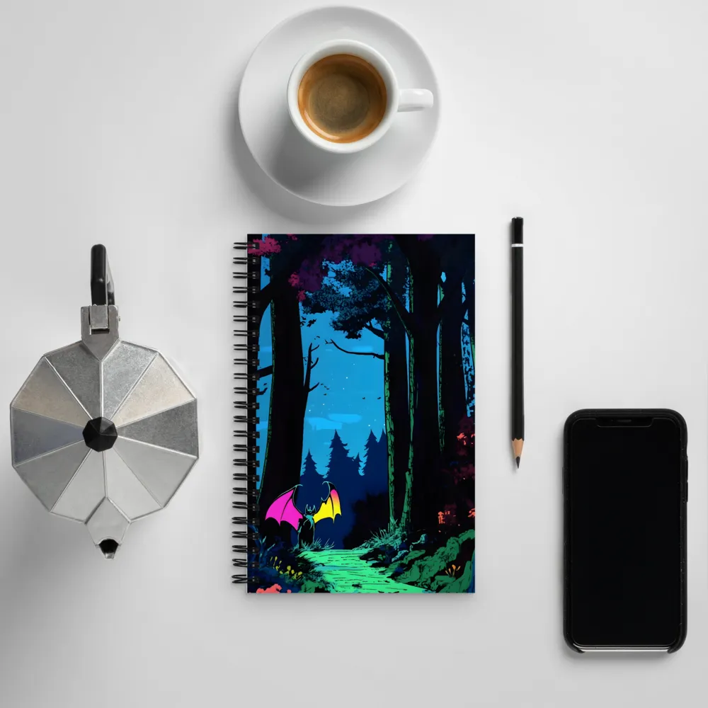 Whispers of the Enchanted Forest | Spiral Notebook